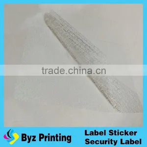 Hot Sale Matte Silver VOID Sticker Security Warranty Seal Label Leaving Word VOID if Removed Versatile in Lidun Brand thumbnail-1