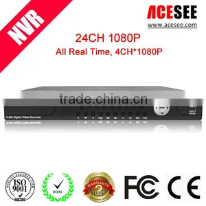 H.264 24CH All Real Time 1080P NVR CCTV System thumbnail-1