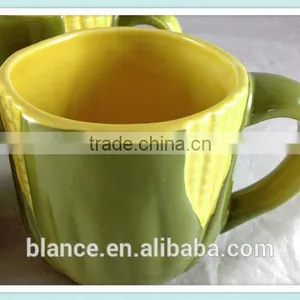 3d Ceramic Corn Coffee Mug Corn Design Cup thumbnail-1