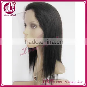 Factory Wholesale Natural Looking Hair Wig 100% Virgin Brazilian Hair Lace Front Wig thumbnail-6