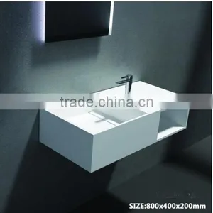Bathroom Basin Units Solid Surface Wash Basin, Cultured Marble Wash Basin, Stone Resin Wash Basin,Artificial Stone Washing Basin thumbnail-3