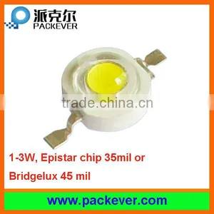 Super Brightness Epistar Bridgelux 1W 2W 3W High Power LED Diode Beads thumbnail-1