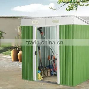 MAIL PACKAGED Pent Roof Metal Shed thumbnail-1
