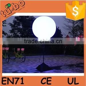 1m Inflatable Lighting Halogen Balloon With Tripod for Decoration thumbnail-1