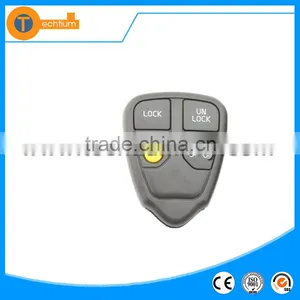 High Quality Remote Key Fob With 4 Button Including One Yellow Button no Logo With Letter on Back for Volvo V70 S40 Xc60 V40 thumbnail-1