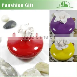 Decorative Ceramic Flower Reed Diffuser for Home thumbnail-1