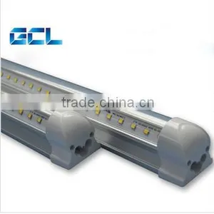 Integrated LED T8 Tube 4ft/5ft/6ft/8ft T8 20~44W V Shape Led Tube Light Integrated Led Cooler Light Cooler thumbnail-2