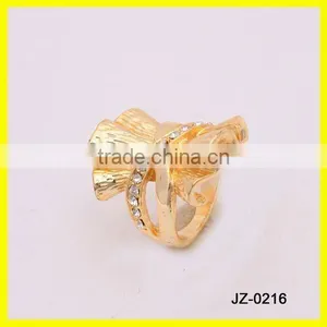 Men Model Knuckle Ring Gold Plated Jewelry Wholesale thumbnail-1