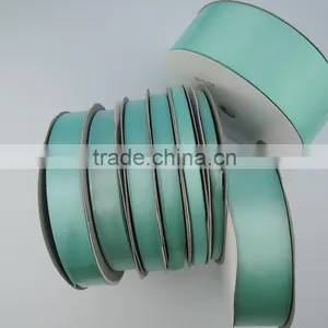 Factory Wholesale Dyed TiffanyBlue Polyester Trimming Satin Ribbon Tape thumbnail-6