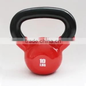 Vinyl /cast Iron/neoprene Coated Kettlebell thumbnail-1