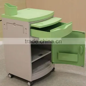 Hopefull ABS Plastic Bedside Cabinet With Wheels thumbnail-1
