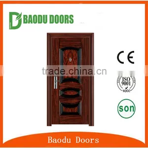 High Quality Ghana Steel Door Used Exterior thumbnail-4