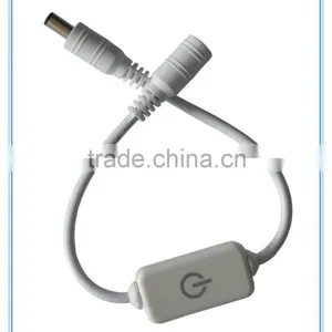 Black&White Led Dimmer SwitchTop Quality LED Dimmer SwitchLED Touch Dimmer SwitchSensorsDC5-24V 2A Dimmer Switch for LED Strip thumbnail-2