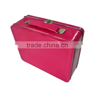 Wholesale Elegant Handbag Shaped Tin Box/handbag Samll Rectangular Custom Tin Lunch Box thumbnail-4