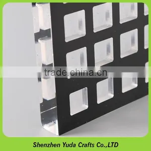 Precision Routing Acrylic Accessories Laser Cutting CNC Machining Acrylic Milled Clips thumbnail-3