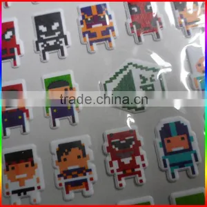 Robot Puffy Stickers Lovely thumbnail-2