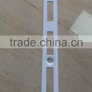 Foshan Manufacturer White Color Iron Slatwall Single Slotted Channel thumbnail-1