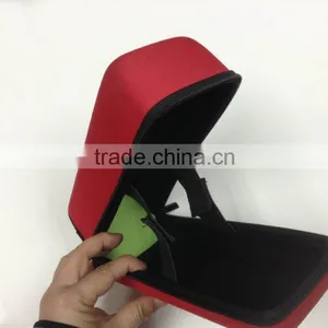 GC---Providing Low Cost Red Fabric Unique Design New Eva Carrying Wine Bag thumbnail-4