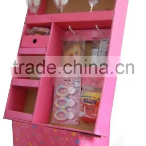 Paper Sidekick Display Shelf, Corrugated Paper Sidekick Display Shelf, Sidekick Display Shelf thumbnail-1