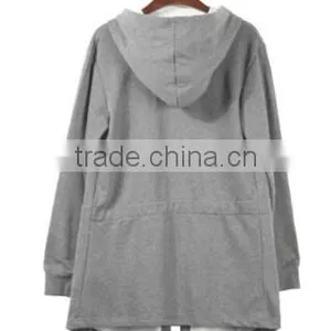 Men Fashion Sweatshirt Hoodie Hooded Cardigan Outerwear thumbnail-3