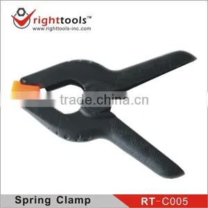 High Pressure Black Plastic Small Antiskid Spring Hose Clamp / Clip thumbnail-1
