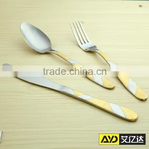 Nice Design! Gold Plated Flatware Wholesale thumbnail-1