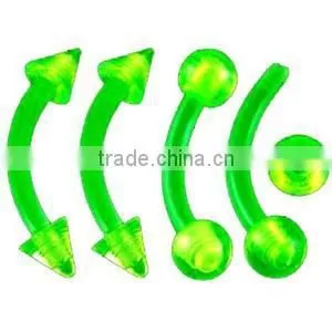 Unique Acrylic Eyebrow Ring Boby Piercing thumbnail-1