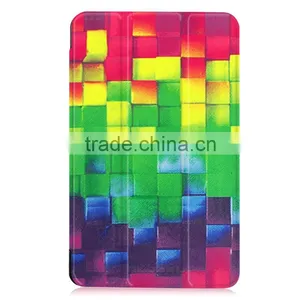 New Products PU Case Stand Leather Flip Cover Case for Samsung Tab E8.0 Ultra Thin Tablet Case thumbnail-2