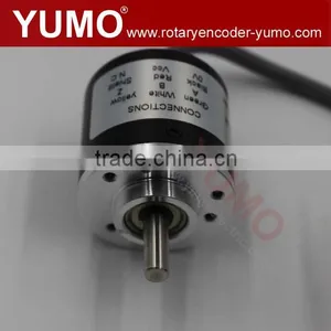 ISC3806 6mm 360ppr ABZ Phase 5V 12V Push Pull Bottom Outlet Solid Shaft Incremental Rotary Encoder Distance Sensor thumbnail-1