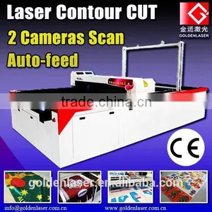 Printed Fabric Laser Cutting Machine With Vision System thumbnail-1