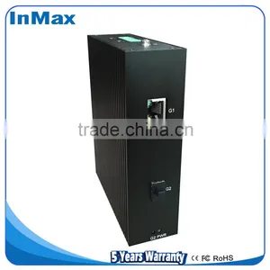 Full Gigabit 1x1000BaseX SFP and 1x10/100/1000BaseT(X)Ports Din-Rail Industrial Ethernet Switches I502A thumbnail-2