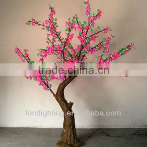 Customer Customize Beautiful Pink Led Outdoor Light Trees thumbnail-1