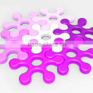 Colorful Silicone Hot Pad,silicone Cup Mat,silicone Rubber Hot Pads thumbnail-3