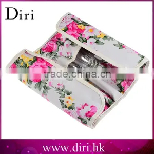 Newest 12Pcs Professional Cosmetics Make Up Brushes Set With Rose PU Leather Case thumbnail-6