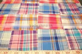 Patchwork Madras Plaid Fabric thumbnail-1