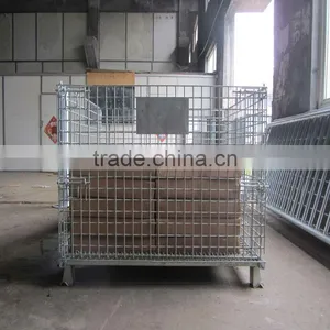 Steel Wire Heavy Duty Mesh Pallets thumbnail-1