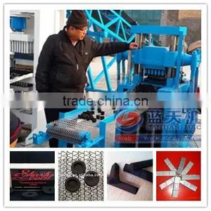 High Quality High Efficiency Shisha Charcoal Sawdust Briquetting Presses Machine Hookah Charcoal for Equipment thumbnail-1