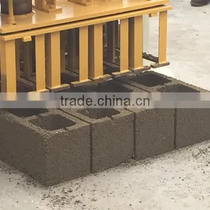 QT40-3A Semi Automatic Hydraulic Brick Machine Price Hollow Block Making Machine thumbnail-6