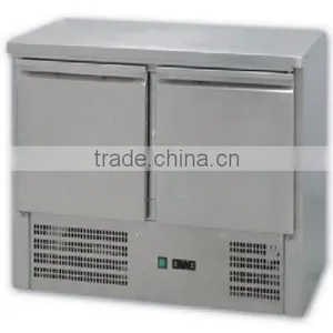 Deluxe Worktop Refrigerators Freezers Air Cooling Luxury European Models Two Refrigerated Table Salad Station thumbnail-1