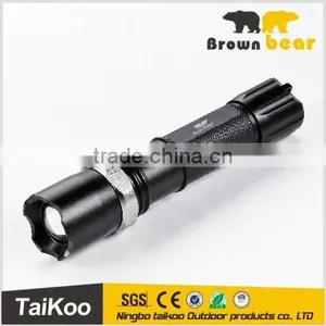 3w Xpe Adjustable Focus Beam Rechargeable Led Torch thumbnail-1