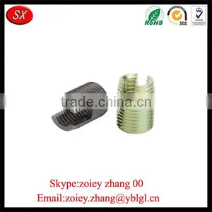 ISO Passed OEM Color Zinc Plated Steel Self Tapping Threaded Inserts thumbnail-1
