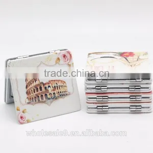 Pu Leather Folding Pocket Mirror thumbnail-1