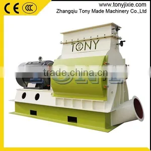 TONY Made Wood Chips Plant Crude Fibers Crushing Hammer Mill thumbnail-1