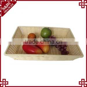 100% Hand Weaved Market Fruit and Vegetable Display Basket thumbnail-3