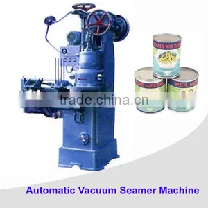 Filled Food Meat Can Vacuum Sealer Automatic Tin Can Sealer Machine thumbnail-1