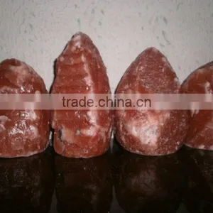 Natural Shaped Red Himalayan Rock Salt Lamp thumbnail-1