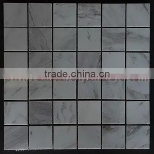 NEW ZIARAT WHITE (CARRARA WHITE) MARBLE MOSAIC TILES thumbnail-3