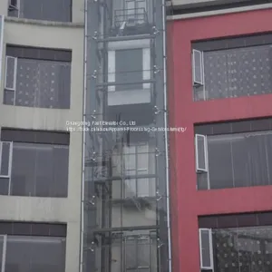 VVVF Drive Panoramic Lift for Sightseeing thumbnail-2