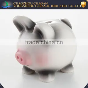 Good Quality Painted Ceramic Piggy Coin Banks Wholesale thumbnail-1