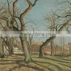 100% Handmade Impressionist Oil Painting Landscapes thumbnail-1